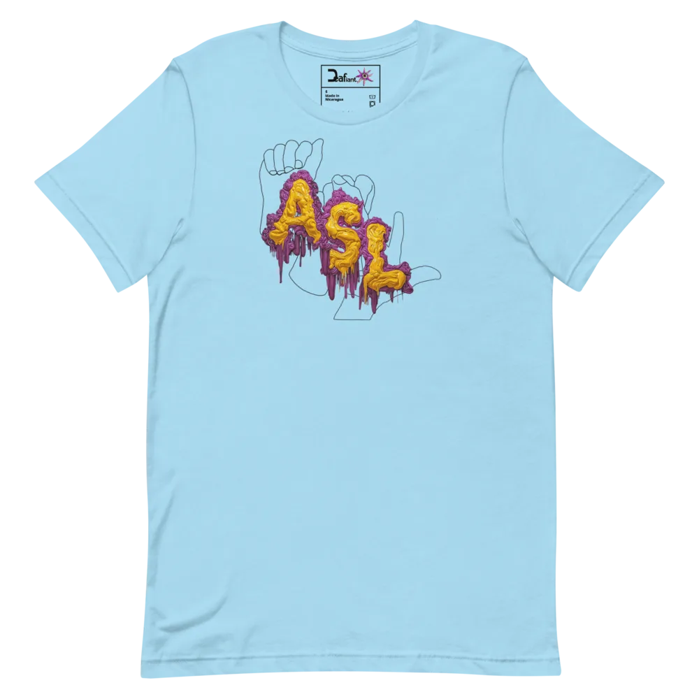 ASL MELT unisex t-shirt