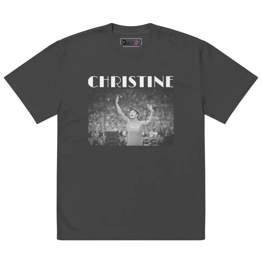 CSK oversized faded unisex t-shirt