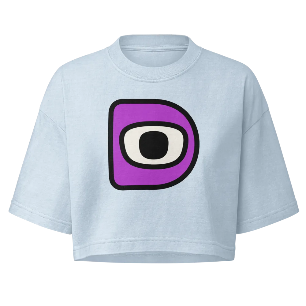 EYED cropped tee